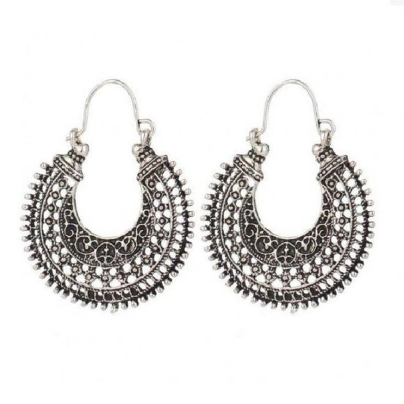 Jewelry - Earrings Women Retro Vintage Circle Bohemian Hoop Drop Cute Trendy Jewelry